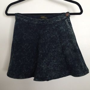 Flowy Jean Skirt